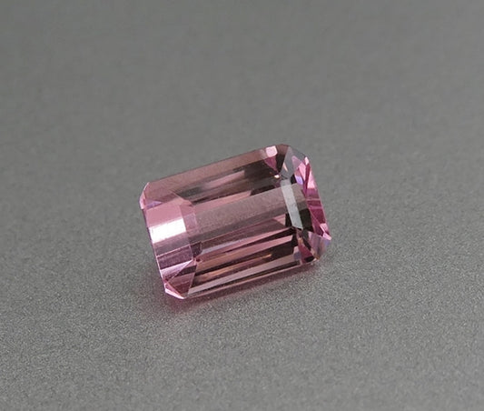 0.79CT EXCELLENT UNHEATED OCTAGON 100% NATURAL PINK TOURMALINE