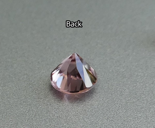 0.91CT SPLENDID ROUND CUT 100% NATURAL PINK ZIRCON