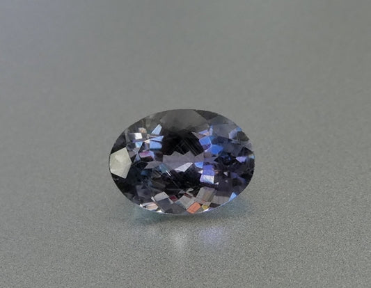 1.03CT UNHEATED GORGEOUS OVAL 100% NATURAL VIOLET BLUE TANZANITE