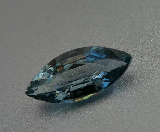 1.11CT SPLENDID MARQUISE CUT 100% NATURAL TEAL BLUE SPINEL