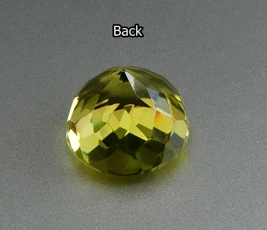 12.50CT SPLENDID BIG ROUND 100% NATURAL LEMON YELLOW CITRINE
