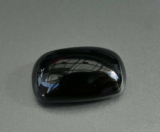 18.03CT UNHEATED EXCELLENT HUGE CUSHION 100% NATURAL BLACK SPINEL