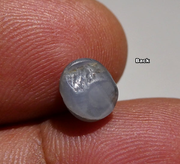 2.50CT UNHEATED OVAL 100% NATURAL BLUE CEYLON STAR SAPPHIRE