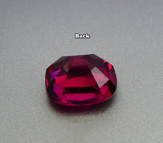 2.61CT EXCELLENT HUGE CUSHION 100% NATURAL PURPLE PINK RED UMBALITE