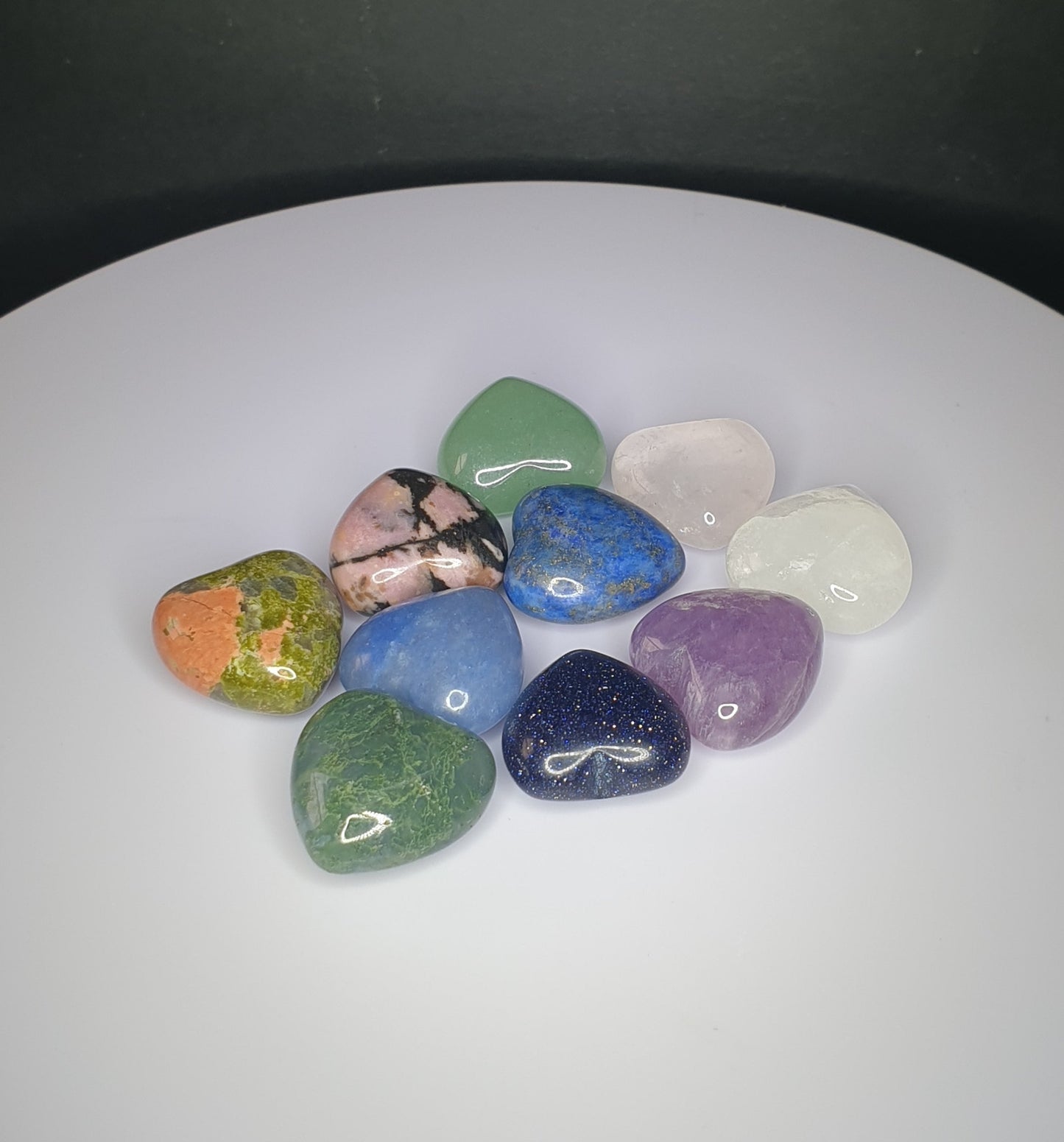 MIXED LOT NATURAL MINI HEARTS