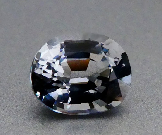 1.37CT EXCELLENT RARE OVAL CUT 100% NATURAL BLUEISH GREY SPINEL