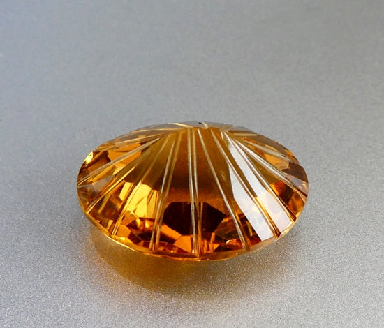 14.04CT GORGEOUS EXCELLENT CUSTOM CUT 100% NATURAL YELLOW CITRINE