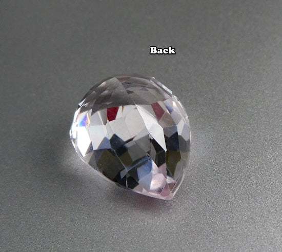 15.36CT UNHEATED DAZZLING HUGE 100% NATURAL ROSE DE FRANCE AMETHYST