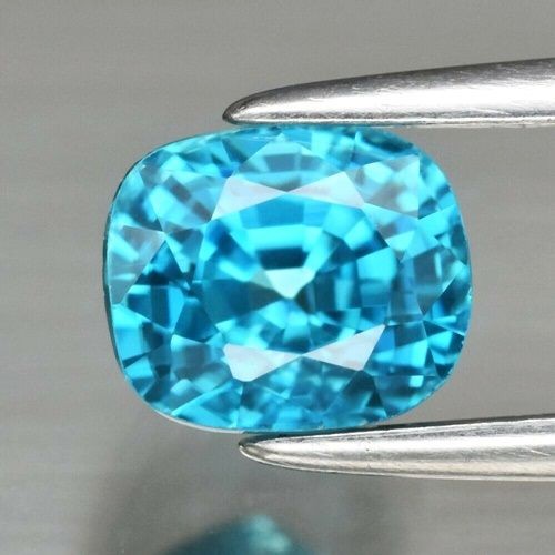 DAZZLING NATURAL BLUE ZIRCON – Gemstones Direct NZ Ltd