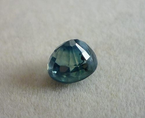 2.15CT 非加熱極上ティールブルー サファイア