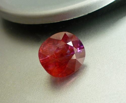 2.80CT 非加熱天然オレンジ ピンク サファイア