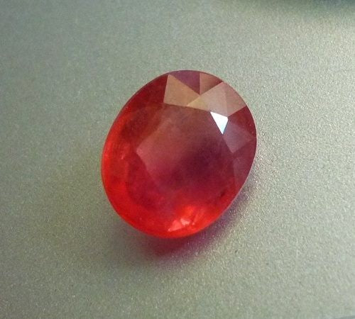 2.89CT NATURAL TOP ORANGE SAPPHIRE