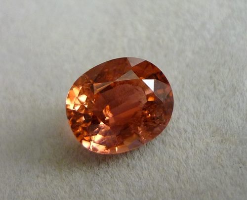 2.89CTS ORANGE PINK COPPER & MANGANESE BEARING TOURMALINE