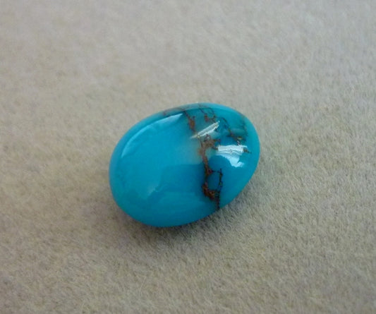 3.28CT VERY BEAUTIFUL NATURAL 100% PERSIAN BLUE TURQUOISE
