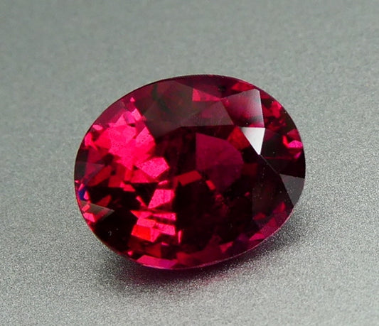 3.48CT EXCELLENT HUGE OVAL 100% NATURAL PURPLE PINK RED UMBALITE