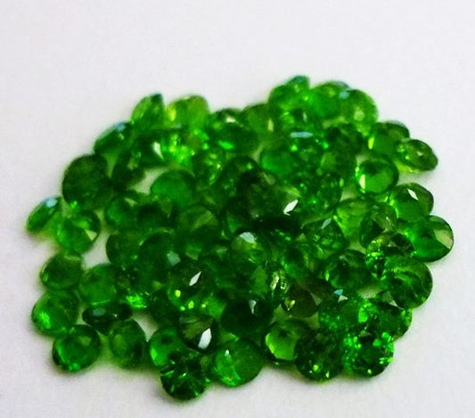 3.50CT EXQUISITE TOP CHROME GREEN DIOPSIDE LOT