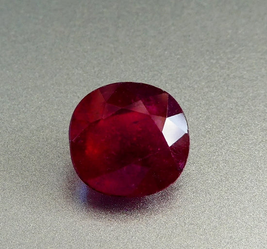 3.63CT 優れた巨大な 100% 天然ブラッド レッド ルビー