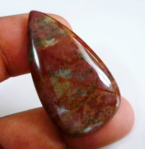 34.20CT GORGEOUS HUGE EXCELLENT 100% NATURAL BLOOD STONE