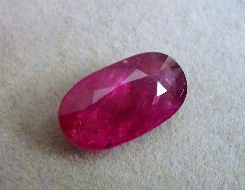 4.06CT GORGEOUS PINKISH RED NATURAL RUBY