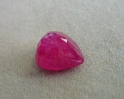 4.11CT GORGEOUS HUGE ROSE RED RUBY