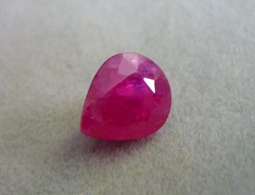4.11CT GORGEOUS HUGE ROSE RED RUBY