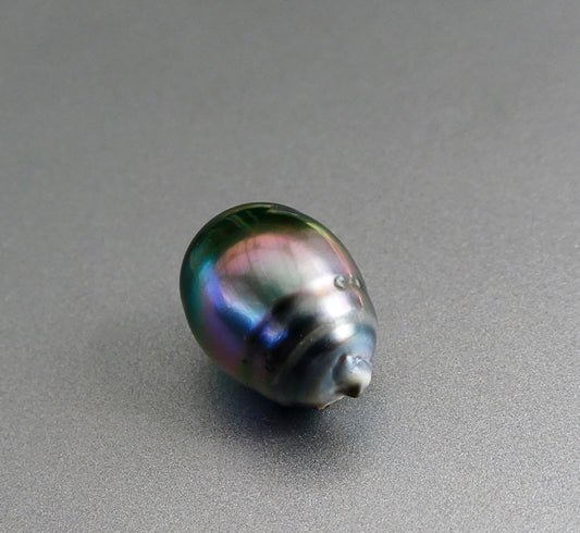 7.70CT EXCELLENT GENUINE SOUTH SEA PEACOCK GREEN GREY TAHITIAN PEARL