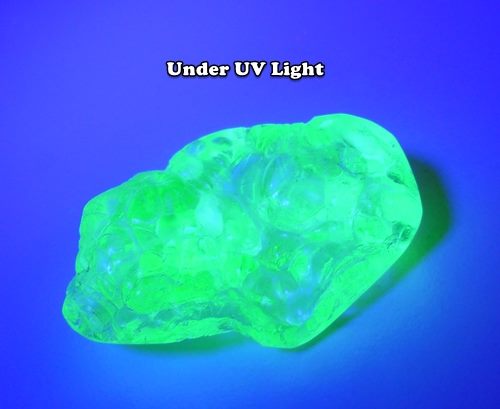 74.74CT VERY RARE HUGE UNIQUE UV REACTIVE FLORESCENT ROUGH HYALITE OPAL