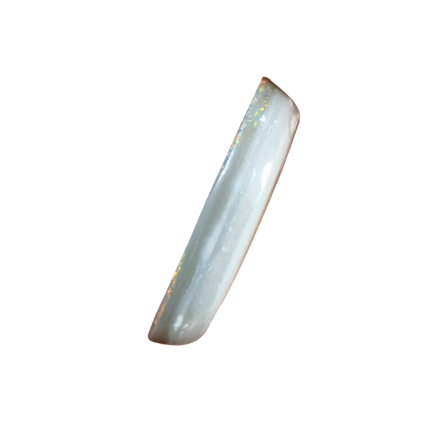 6.08CT 天然ライトニング リッジ オーストラリア産 セミブラック オパール