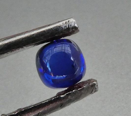 0.51CT BEAUTIFUL CUSHION 100% NATURAL INK BLUE SAPPHIRE