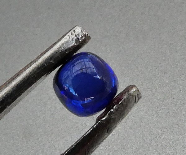 0.51CT BEAUTIFUL CUSHION 100% NATURAL INK BLUE SAPPHIRE