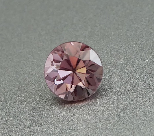 0.91CT SPLENDID ROUND CUT 100% NATURAL PINK ZIRCON