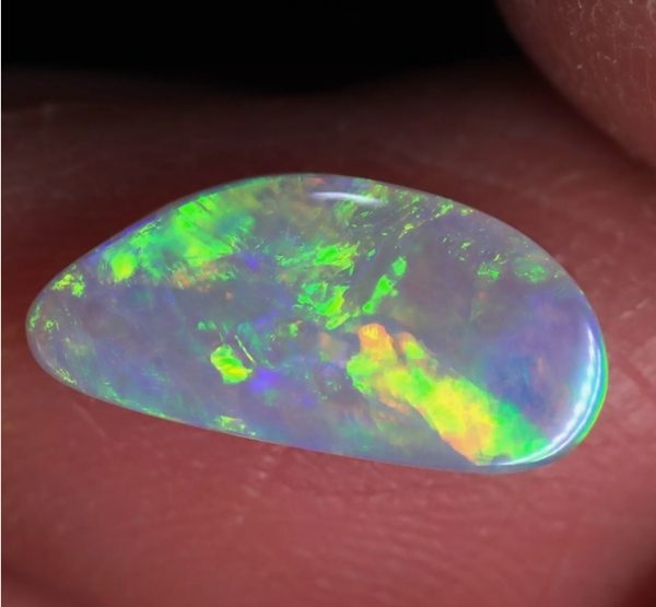 1.20CT EXCELLENT 100% NATURAL LIGHTNING RIDGE LIGHT OPAL
