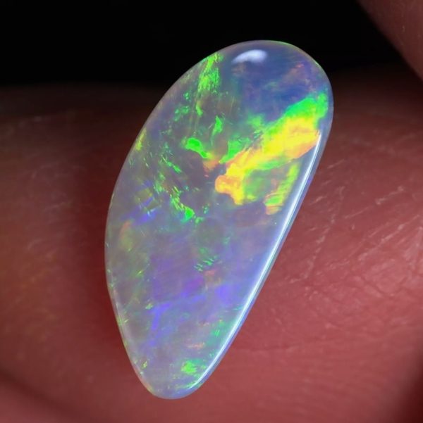 1.20CT EXCELLENT 100% NATURAL LIGHTNING RIDGE LIGHT OPAL
