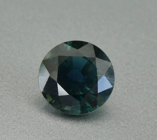 1.75CT SPLENDID ROUND CUT 100% NATURAL BLUE GREEN SAPPHIRE – Gemstones ...