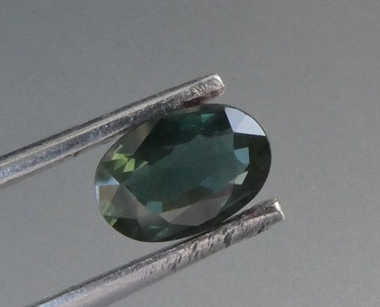 1.93CT SPLENDID BIG OVAL 100% NATURAL GREEN BLUE SAPPHIRE