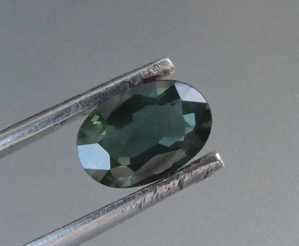 1.93CT SPLENDID BIG OVAL 100% NATURAL GREEN BLUE SAPPHIRE