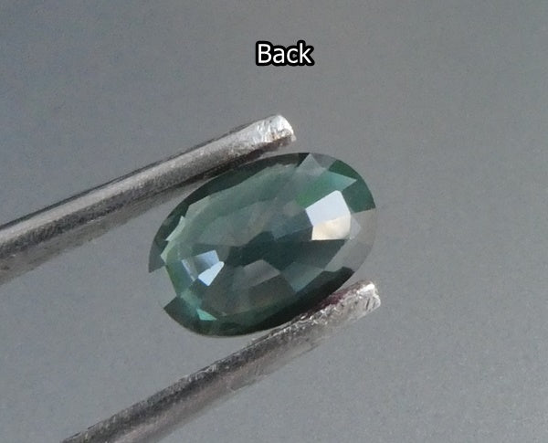 1.93CT SPLENDID BIG OVAL 100% NATURAL GREEN BLUE SAPPHIRE