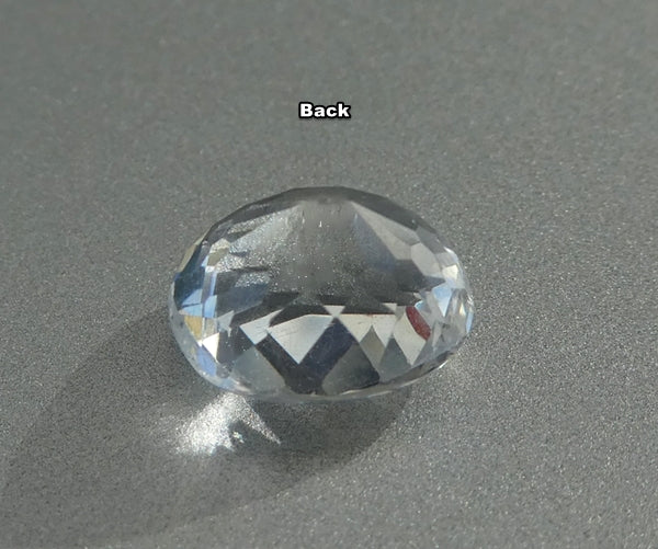 2.38CT EXCELLENT FACETED OVAL 100% NATURAL BLUE FLASH MOONSTONE