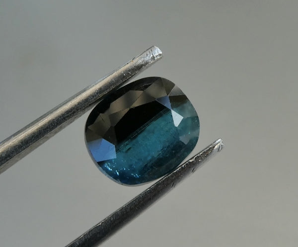 2.88CT SPLENDID CUSHION 100% NATURAL DUAL BLUE COPPER BEARING PARAIBA TOURMALINE