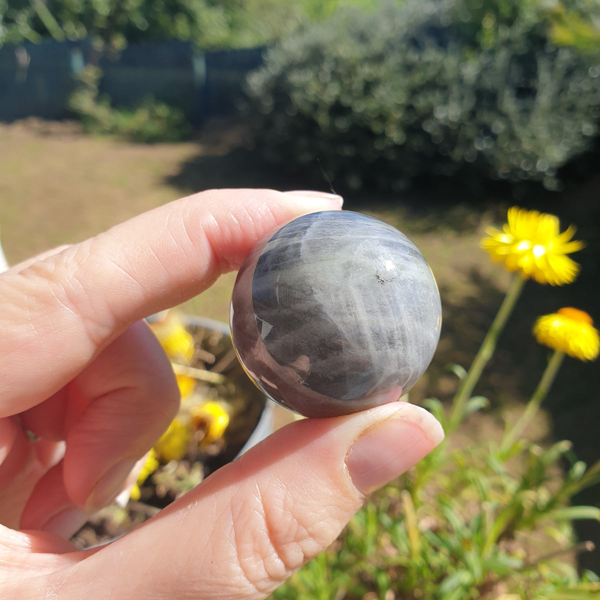 BEAUTIFUL GREYS LABRADORITE SPHERE Gemstones Direct NZ Ltd beautiful-greys-labradorite-sphere-gemstones-direct-nz-ltd