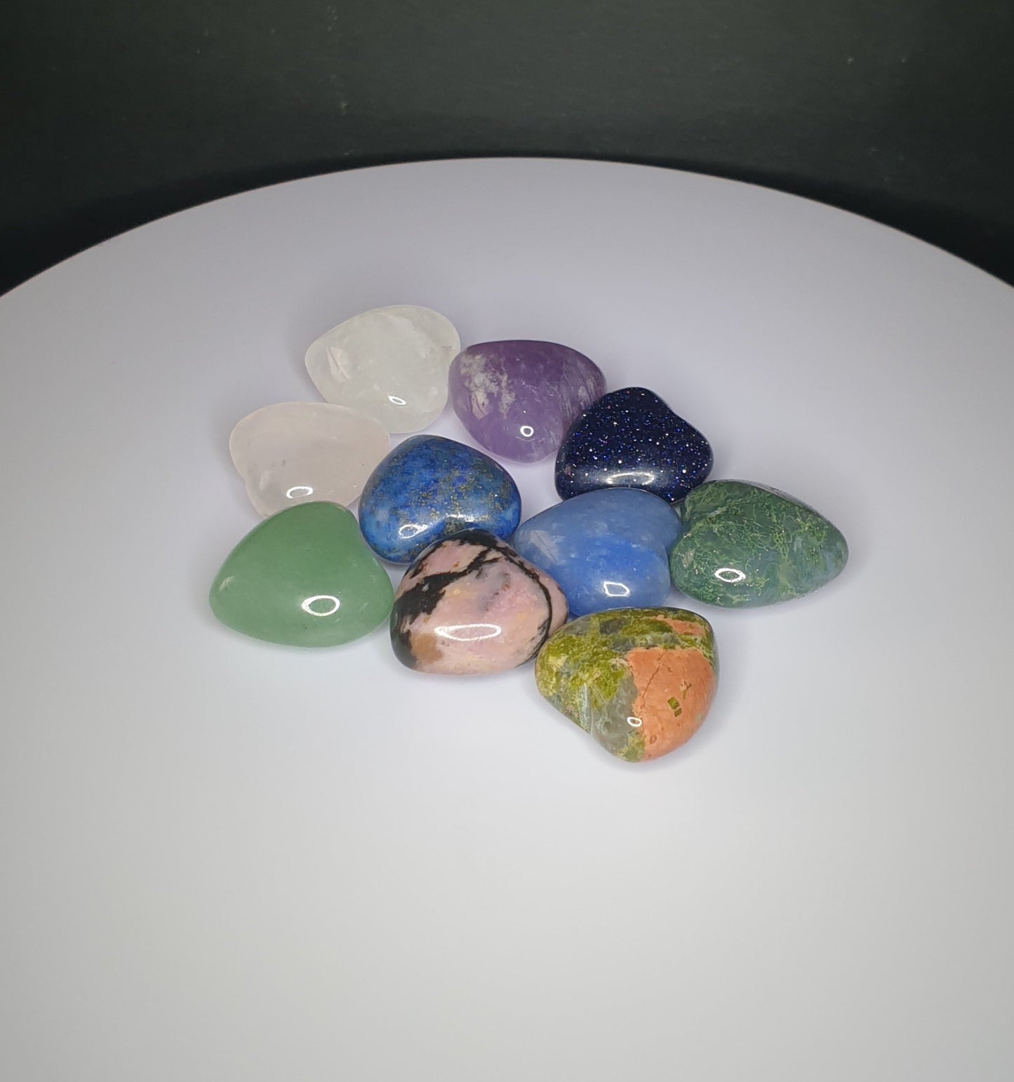 MIXED LOT NATURAL MINI HEARTS