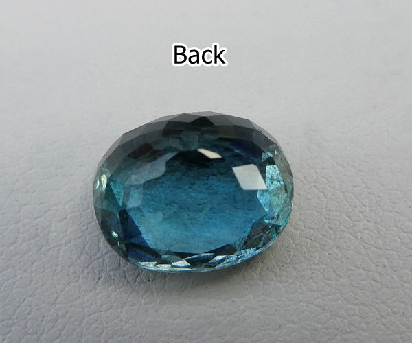 3.18CT BEAUTIFUL BIG CUSHION 100% NATURAL SANTAMARIA BLUE AQUAMARINE