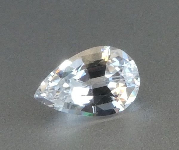 3.31CT GORGEOUS PEAR 100% NATURAL PALE PEACH PINK MORGANITE