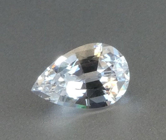 3.31CT GORGEOUS PEAR 100% NATURAL PALE PEACH PINK MORGANITE