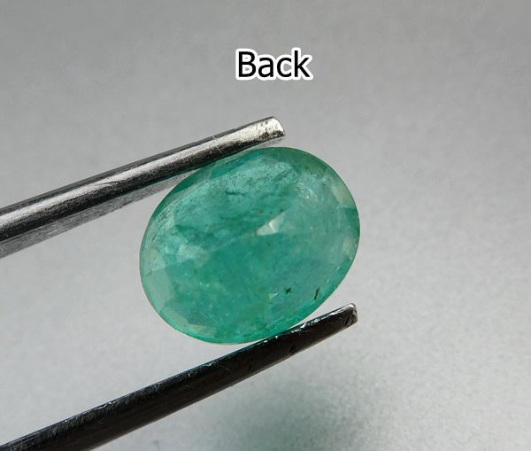 3.44CT SPLENDID HUGE OVAL CUT 100% NATURAL GREEN EMERALD