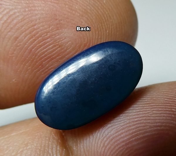 3.72CT SPLENDID RAINBOW FLASHING 100% NATURAL OVAL BLACK OPAL
