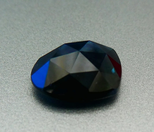 3.86CT SPLENDID HUGE 100% NATURAL BLUE HEART ROSE CUT SAPPHIRE