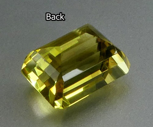 31.00CT SPLENDID HUGE OCTAGON 100% NATURAL LEMON YELLOW CITRINE