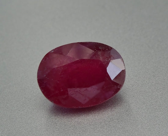 Ruby Description 4.52CT SPLENDID HUGE OVAL CUT 100% NATURAL RED RUBY – Gemstones Direct ...