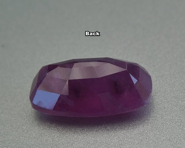 5.46CT UNHEATED HUGE DEEP BLOOD RED 100% NATURAL RUBY